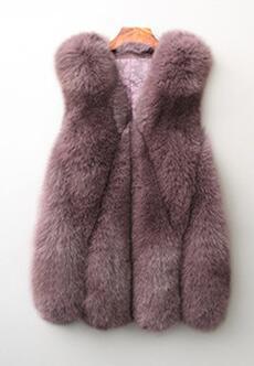 Faux Fox Fur Gilet