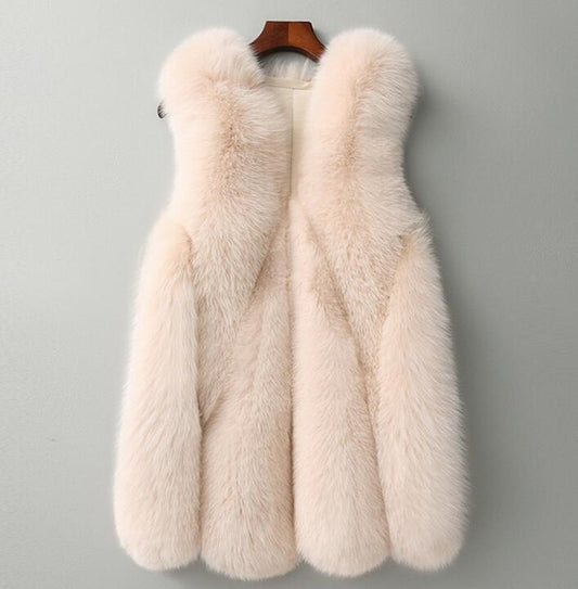 Faux Fox Fur Gilet